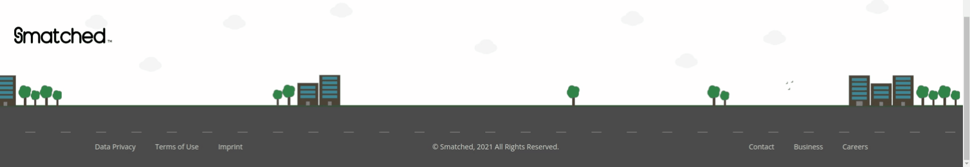 A hidden interaction with the website's footer animation
